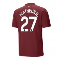 Pánský Fotbalový dres Manchester City Matheus Nunes #27 2024-25 Třetí Krátký Rukáv